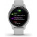 Garmin Venu Sq, GPS Smartwatch with Bright Touchscreen Display, Up to 6 Days of Battery Life, Slate Aluminum Bezel with Shadow Gray Case and Silicone Band