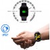 Smart Watch for Men Women, 1.54 inch Full Touch Screen Smartwatches IP67 Waterproof Fitness Tracker with Sleep Heart Rate Monitor Step Calorie Counter Smartwatch for Android iOS Phones (Black)