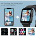 Smart Watch, FirYawee Smartwatch for Android Phones and iOS Phones,Fitness Tracker Waterproof IP68 with Heart Rate Monitor and Sleep Monitor,Step and Distance Counter,Smart Watch for Men Women