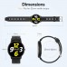 Smart Watch, AGPTEK Smartwatch for Men Women IP68 Waterproof Activity Tracker with Full Touch Color Screen Heart Rate Monitor Pedometer Sleep Monitor for Android and iOS Phones, Blue, LW11