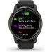 Garmin Venu Sq, GPS Smartwatch with Bright Touchscreen Display, Up to 6 Days of Battery Life, Slate Aluminum Bezel with Shadow Gray Case and Silicone Band