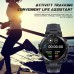 Smart Watch for Men Women, 1.54 inch Full Touch Screen Smartwatches IP67 Waterproof Fitness Tracker with Sleep Heart Rate Monitor Step Calorie Counter Smartwatch for Android iOS Phones (Black)