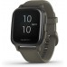 Garmin Venu Sq, GPS Smartwatch with Bright Touchscreen Display, Up to 6 Days of Battery Life, Slate Aluminum Bezel with Shadow Gray Case and Silicone Band