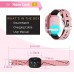 Kids Smart Watch for Boys Girls - Kids Smartwatch with Call 7 Games Music Player Camera SOS Alarm Clock Calculator 12/24 hr Touch Screen Children Wrist Watch for Kids Age 4-12 Birthday Gifts (Pink)