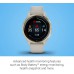 Garmin Venu Sq, GPS Smartwatch with Bright Touchscreen Display, Up to 6 Days of Battery Life, Light Gold and White