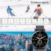 Smart Watch Make Calls IP68 Waterproof,30 Days Standby,Fitness Tracker with Heart Rate Monitor with Bluetooth Call with 1.2 Inch Touch Screen,Smartwatch with Sleep Monitor,Distance for Women and Men