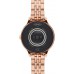 Fossil Women&#39;s Gen 5E 42mm Stainless Steel Touchscreen Smartwatch with Speaker, Heart Rate, Contactless Payments and Smartphone Notifications